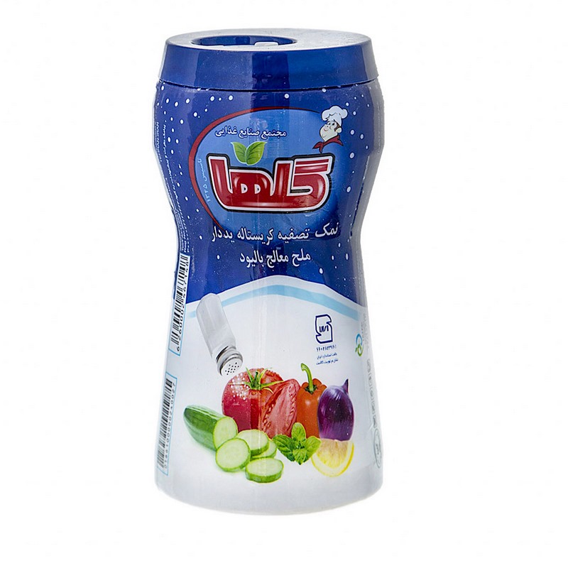 گلها نمک تصفیه بطری کریستاله