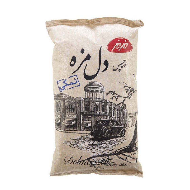 مزمز چیپس سنتی ساده دل مزه 85gr