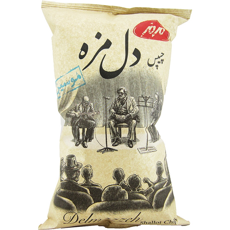 مزمز چیپس دل مزه موسیر 180gr