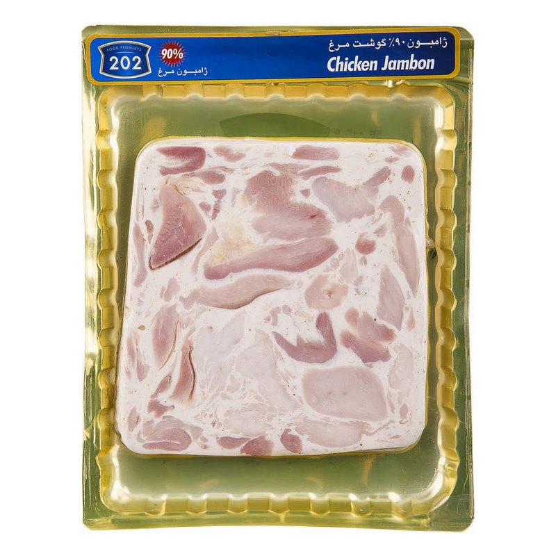 تلیسه 202 ژامبون مرغ %90 کالیبر 185 دارفرش 300gr