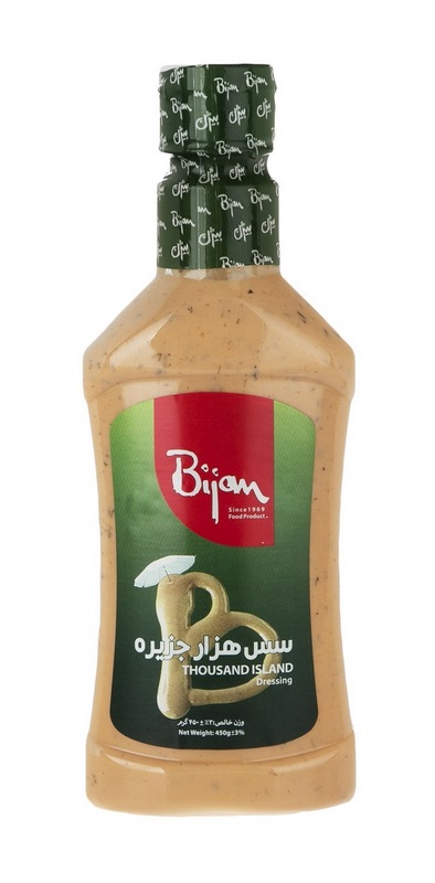 بیژن سس سالاد هزارجزیره 450gr