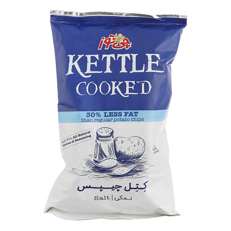 چی توز کتل چیپس نمک دریایی متوسط 70gr