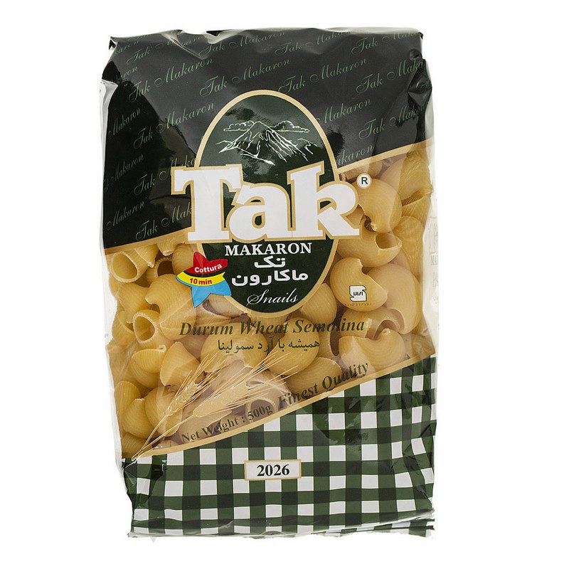 تک ماکارونی فرمی حلزونی 500gr