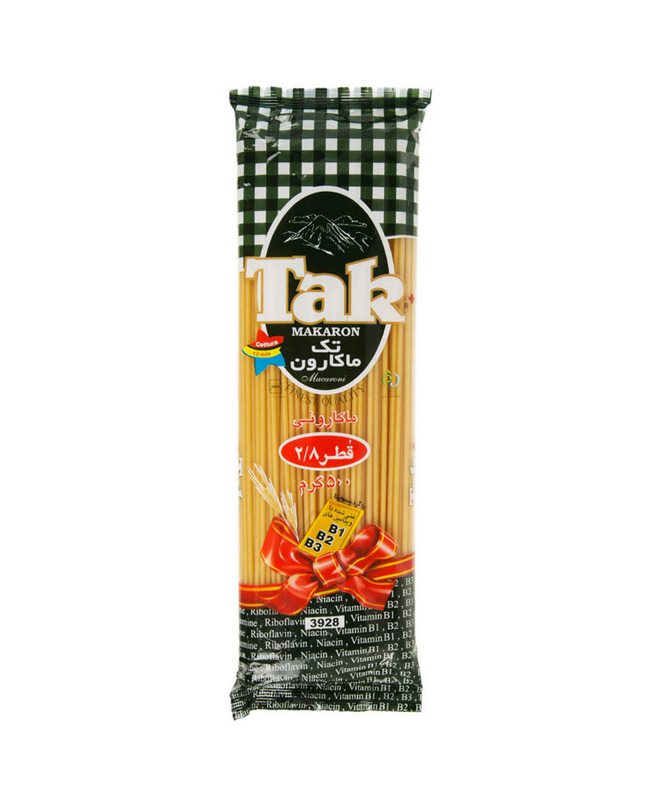 تک ماکارونی 2.8 غنی شده 500gr