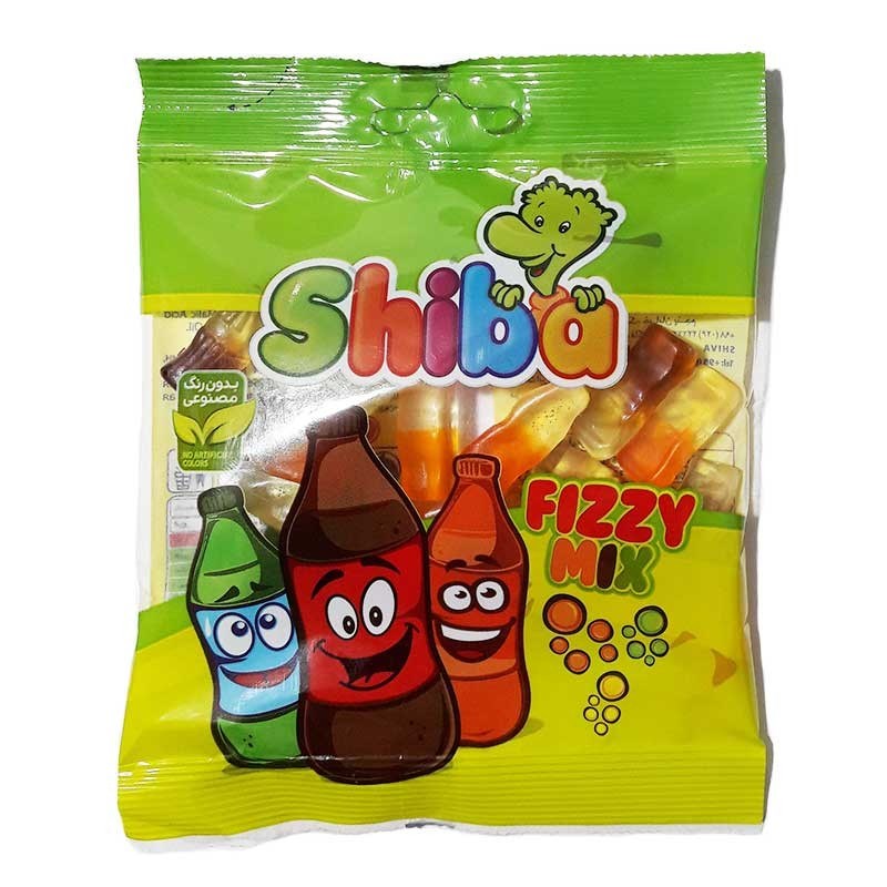 شیبا پاستیل میکس کولا 65gr