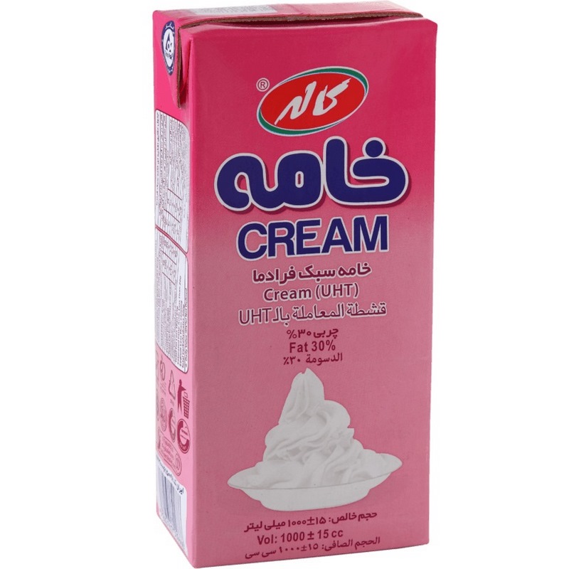 کاله خامه پاکتی صبحانه 1lit