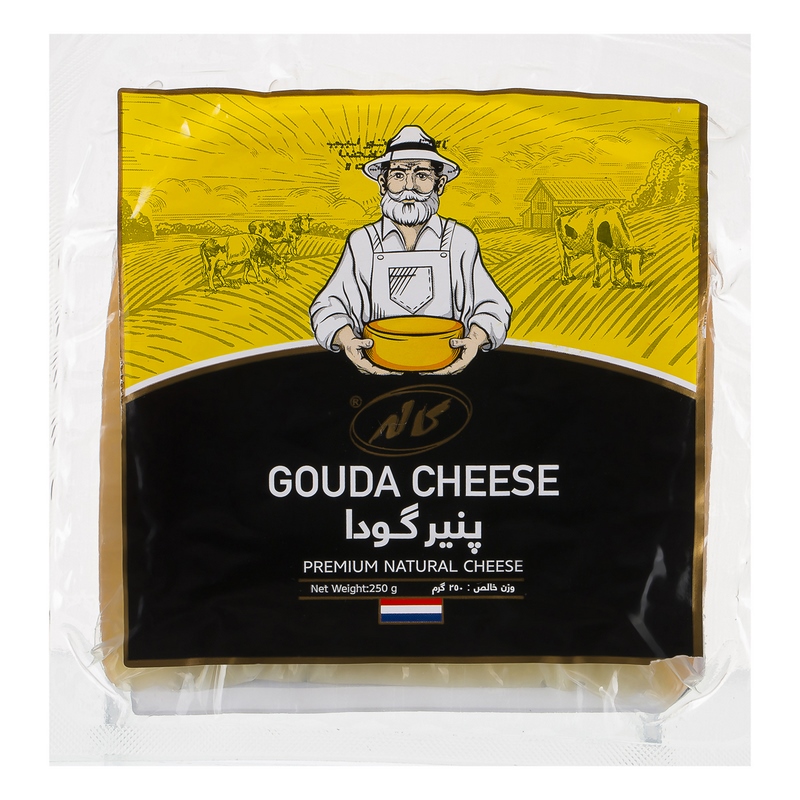 کاله پنیر گودا وکیوم 250gr