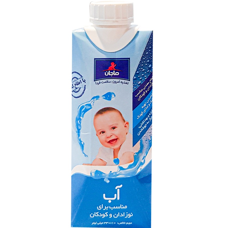 کاله آب کودکان منشوری پاکتی 330cc