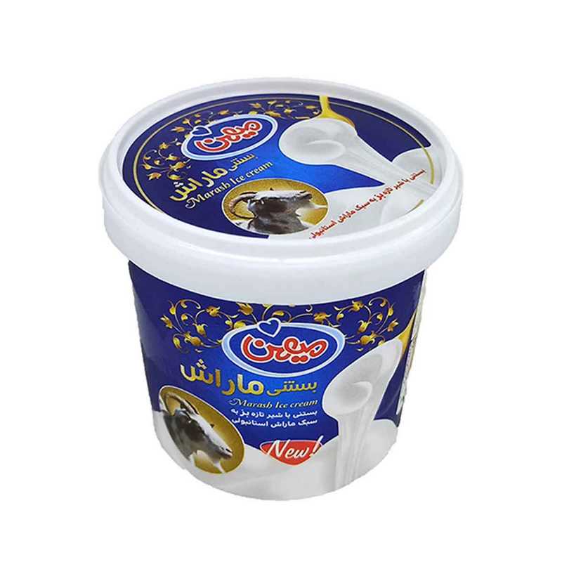 میهن بستنی لیوانی ماراش