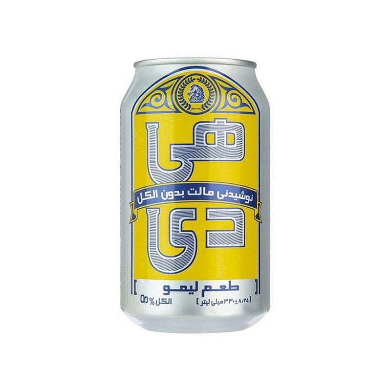 هی دی ماءالشعیر لیمو قوطی 330cc