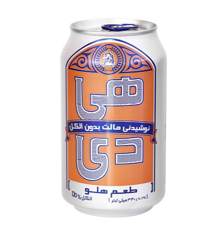 هی دی ماءالشعیر هلو قوطی 330cc