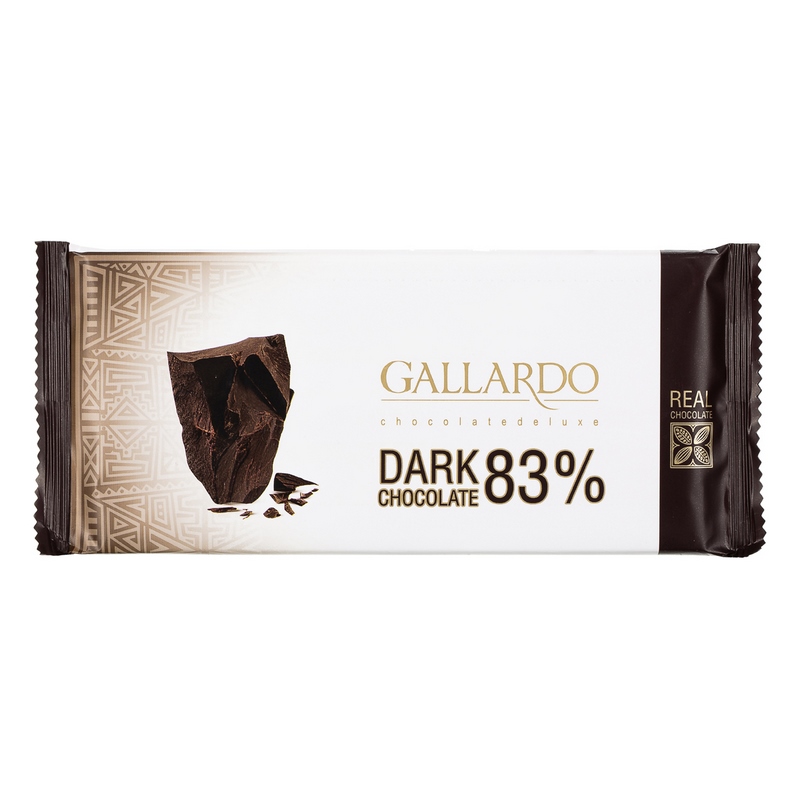 فرمند شکلات تابلت گالارد تلخ 83% 65gr