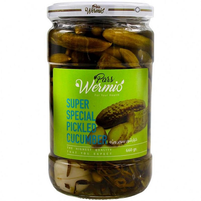 ورمیو خیارشور سوپر ویژه 680gr