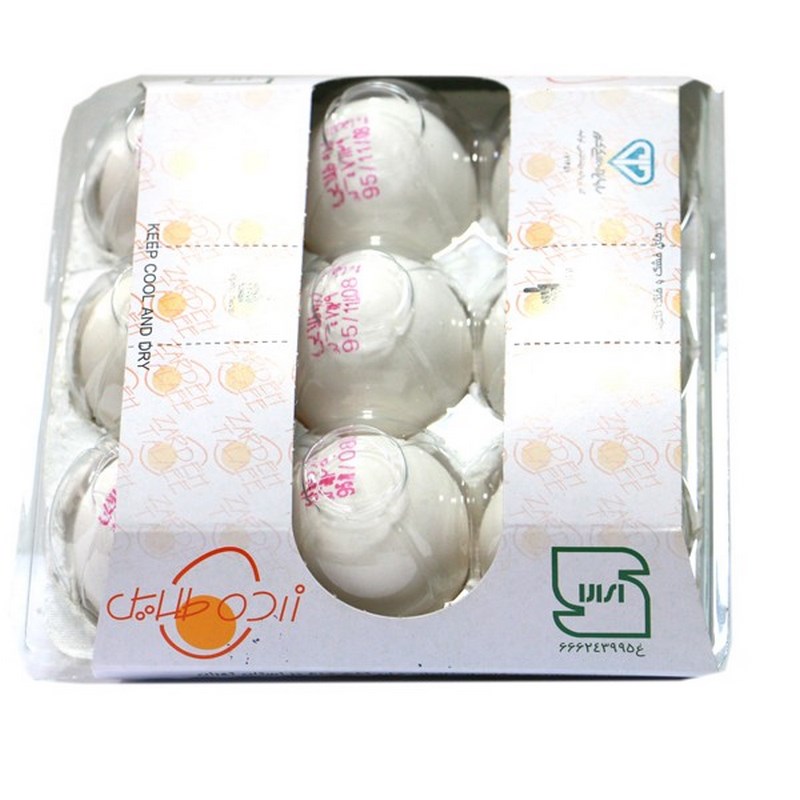 زرده طلایی تخم مرغ ویژه 9 عددی