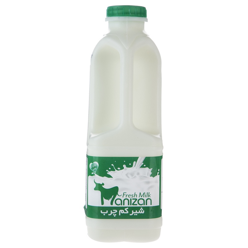 مانیزان شیر پاستوریزه بطری 1.5% کم چرب