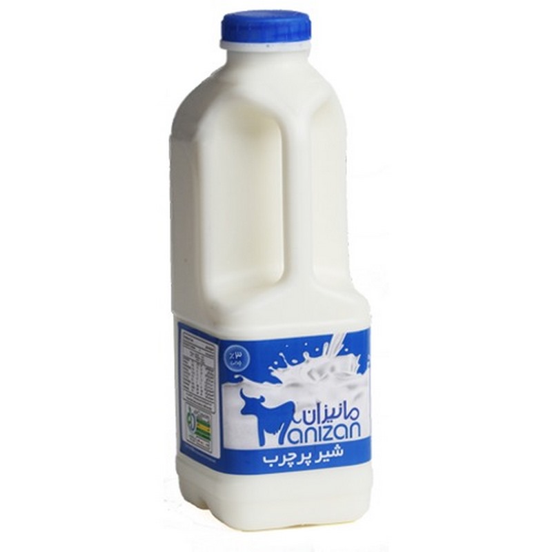 مانیزان شیر پاستوریزه بطری 3% پر چرب 950ml