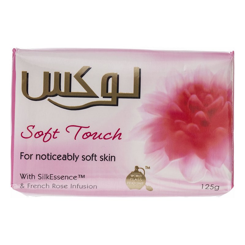 لوکس صابون سافت عصاره رز فرانسه 125ml