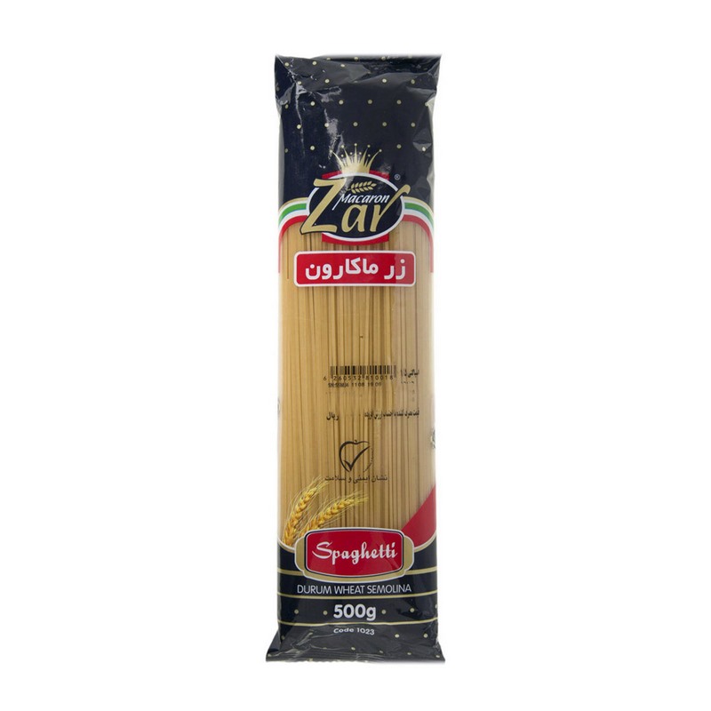 زرماکارون ماکارونی 1.5 رشته ای 500gr