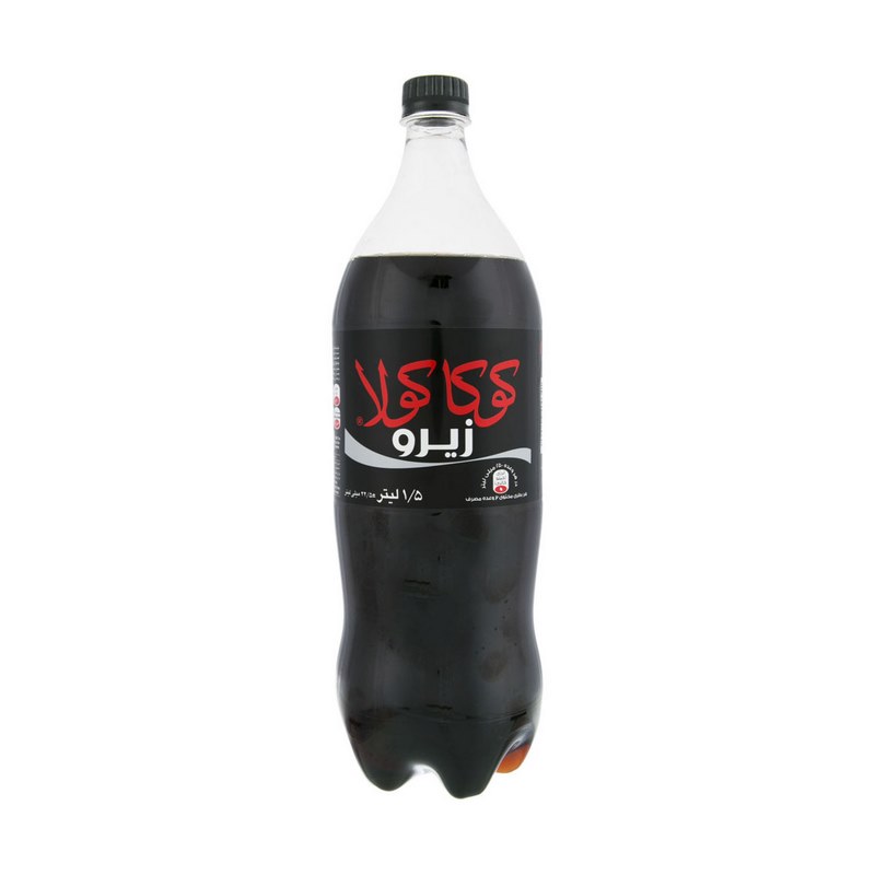 کوکاکولا نوشابه کولا زیرو پت 1500cc