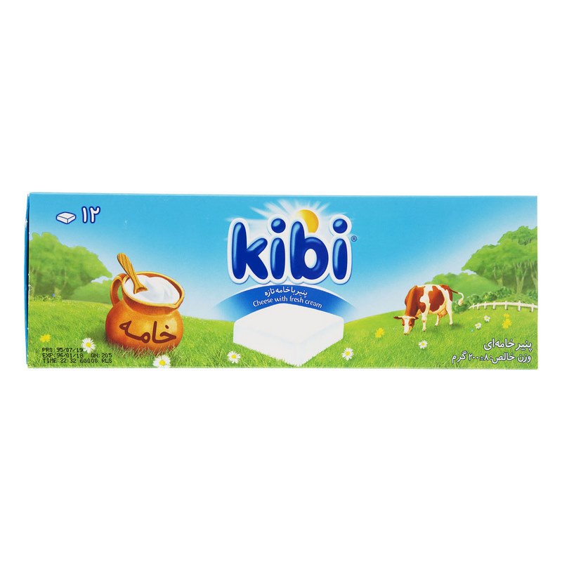 روزانه پنیر کیبی 12 عددی 200gr