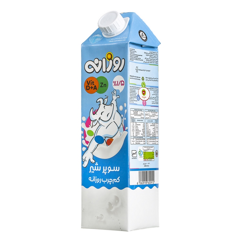 روزانه سوپر شیر 1.5% چربی 1lit