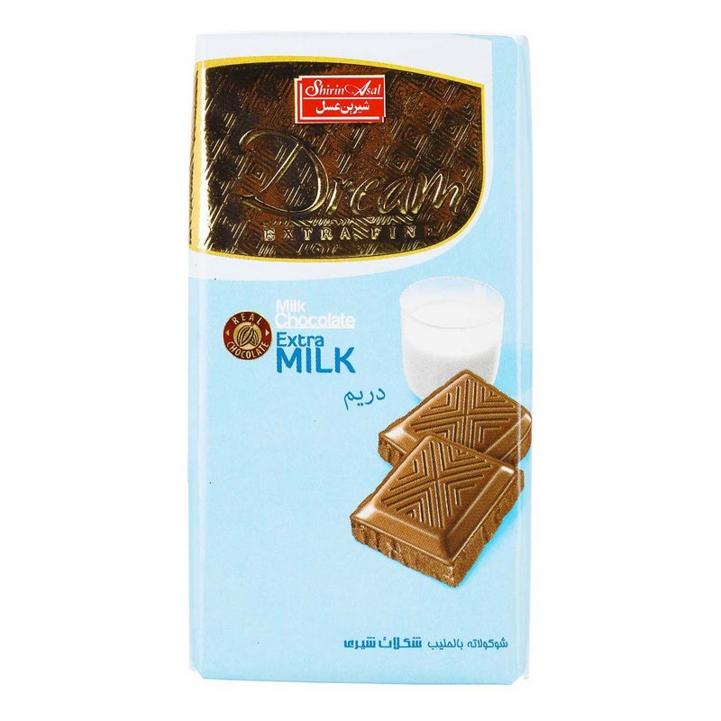 شیرین عسل شکلات مغردار شیری 100gr