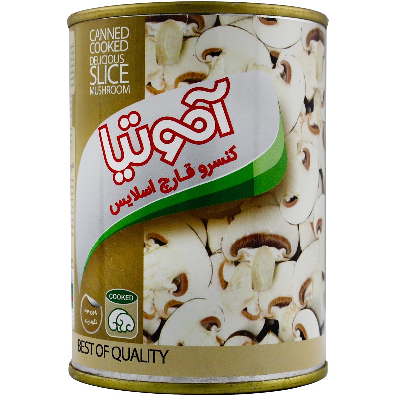 آموتیا کنسرو قارچ اسلایس 400gr