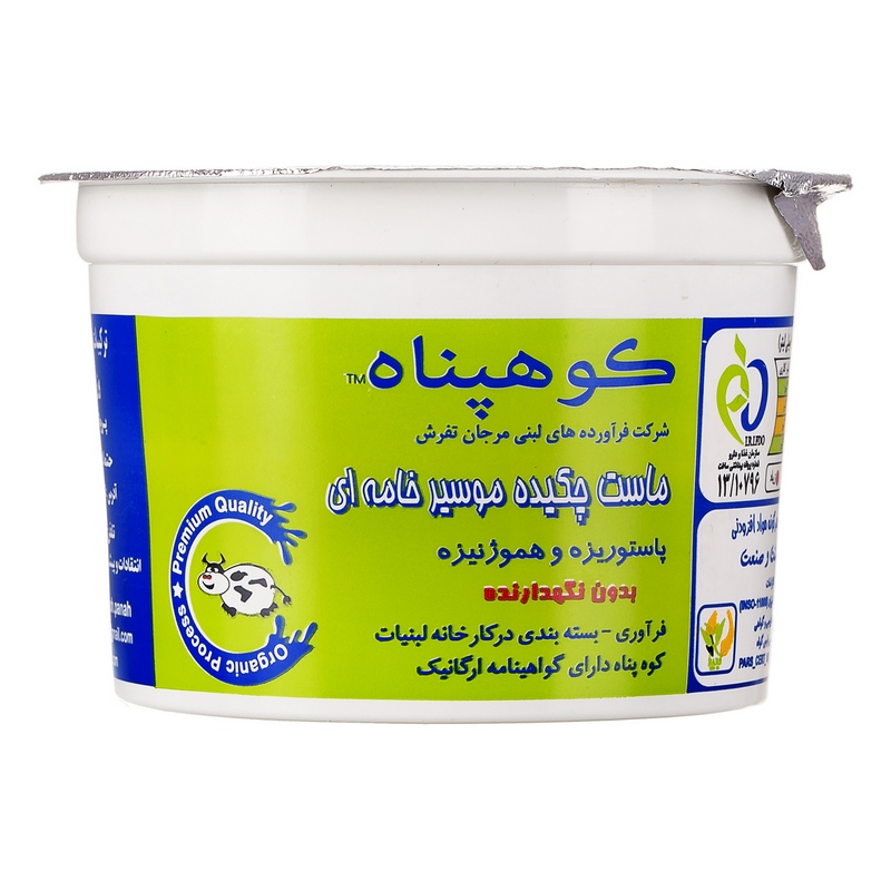 کوهپناه ماست چکیده موسیر خامه ای 250g