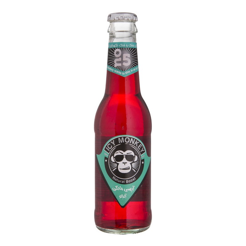 آیسی مانکی آلبالو 250ml