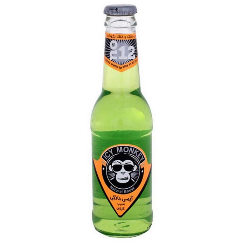 آیسی مانکی سیب کیوی 250ml