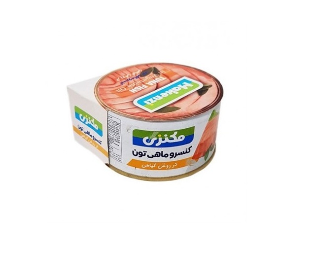 مکنزی تن ماهی ساده 180gr