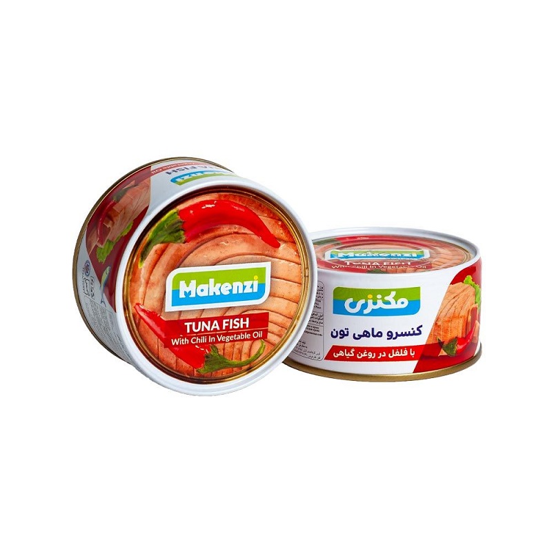 مکنزی تن ماهی فلفلی 180gr