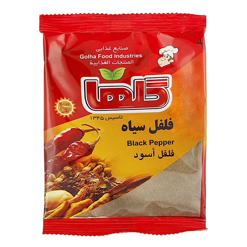گلها فلفل سیاه سلفونی