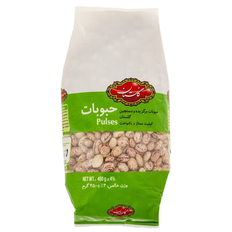 گلستان لوبیا چیتی استند آپ 450gr