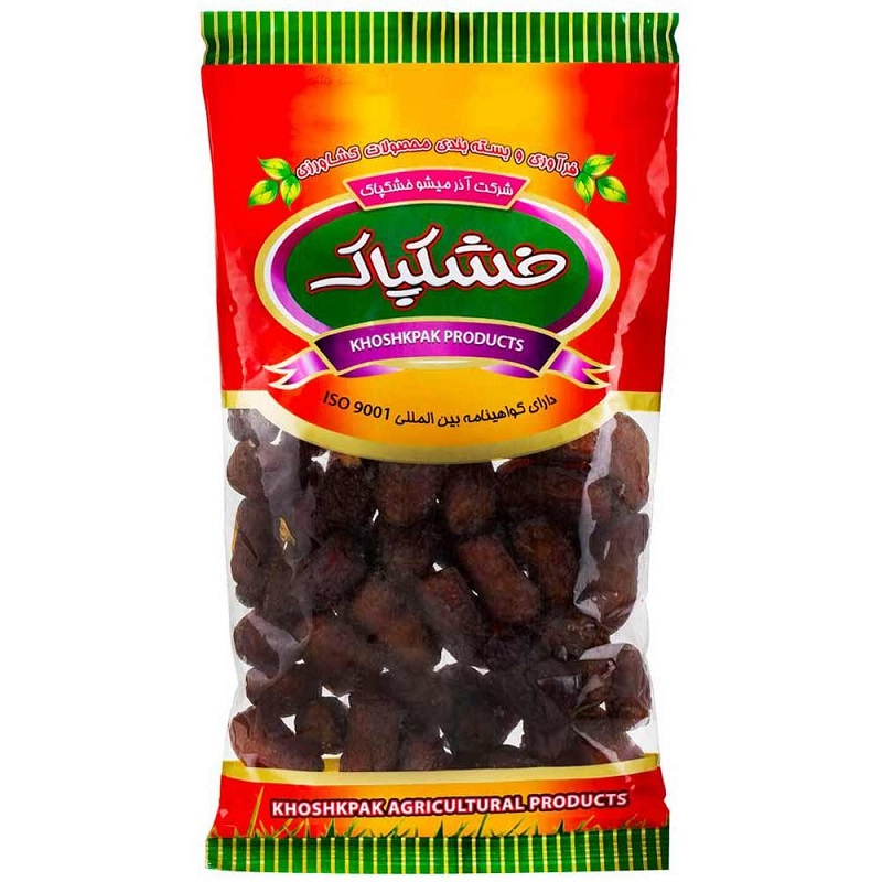 خشکپاک خرما پیارم سلفون 400gr