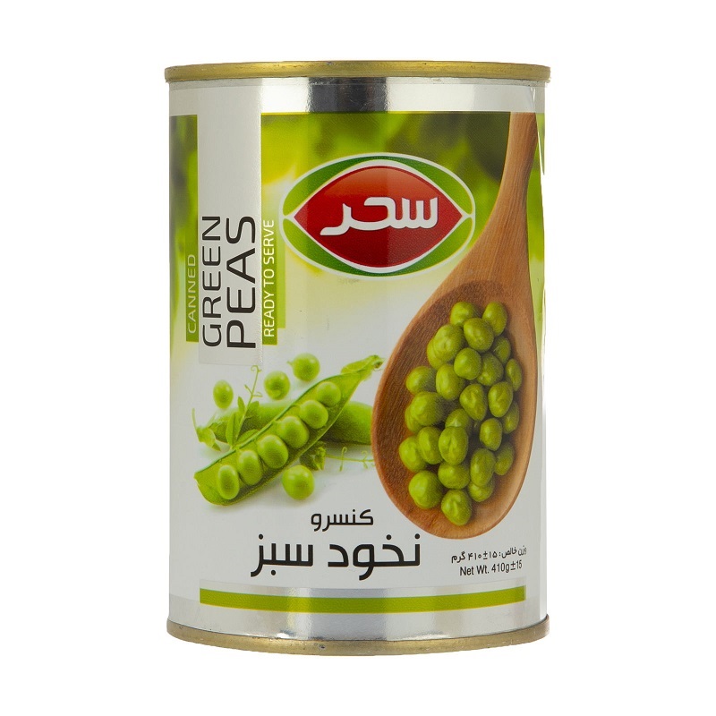 سحر کنسرو نخود فرنگی قوطی 410gr