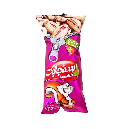 سنجابک پسته زعفرانی