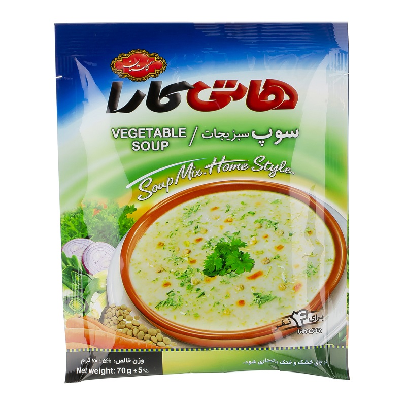 هاتی کارا سوپ سبزیجات 70gr