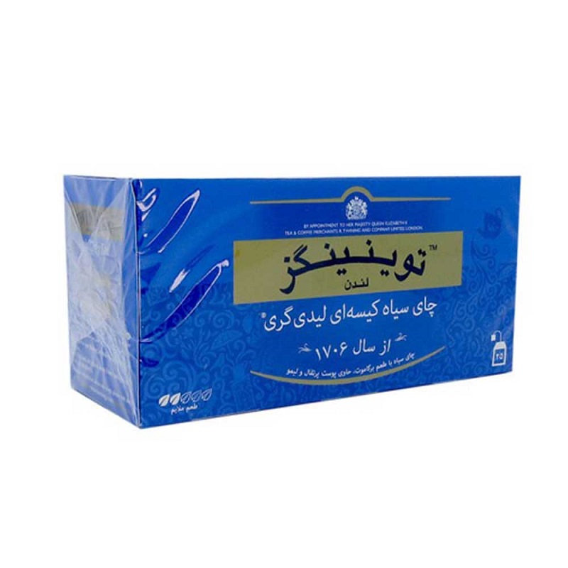 توینینگز تی بگ لیدی گری 25 عددی