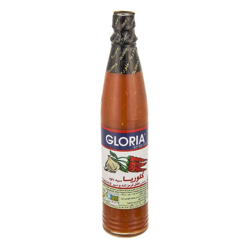 گلوریا سس فلفل قرمز و سیر تند 88gr