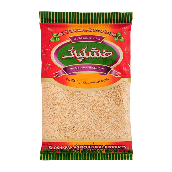 خشکپاک کنجد خام سلفون 300gr