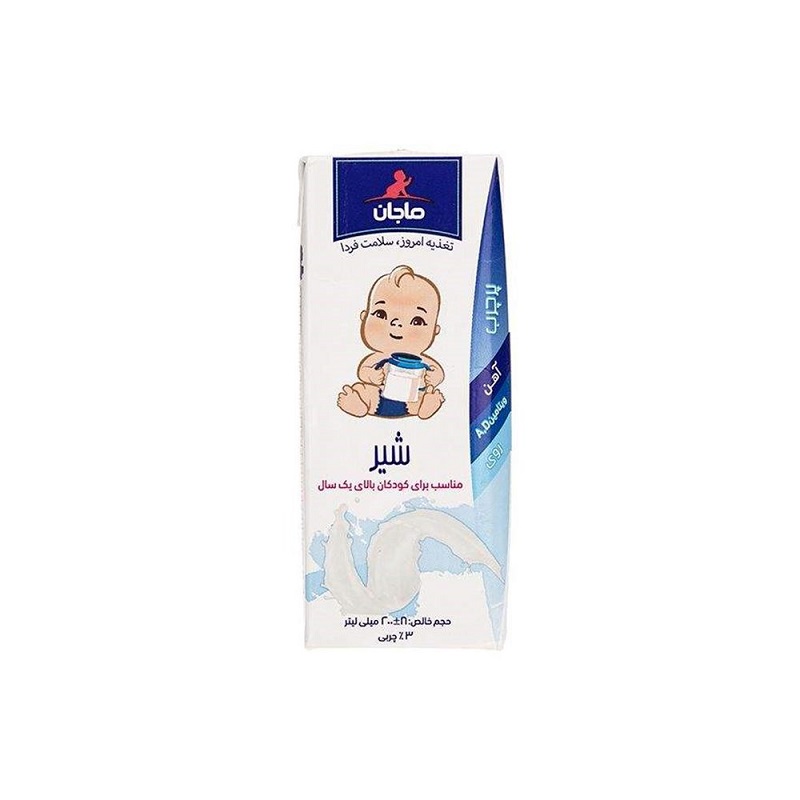 كاله شير پرچرب غني شده كودك ليف 200cc