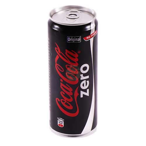 كوكاكولا نوشابه كولا زيرو قوطي 150cc